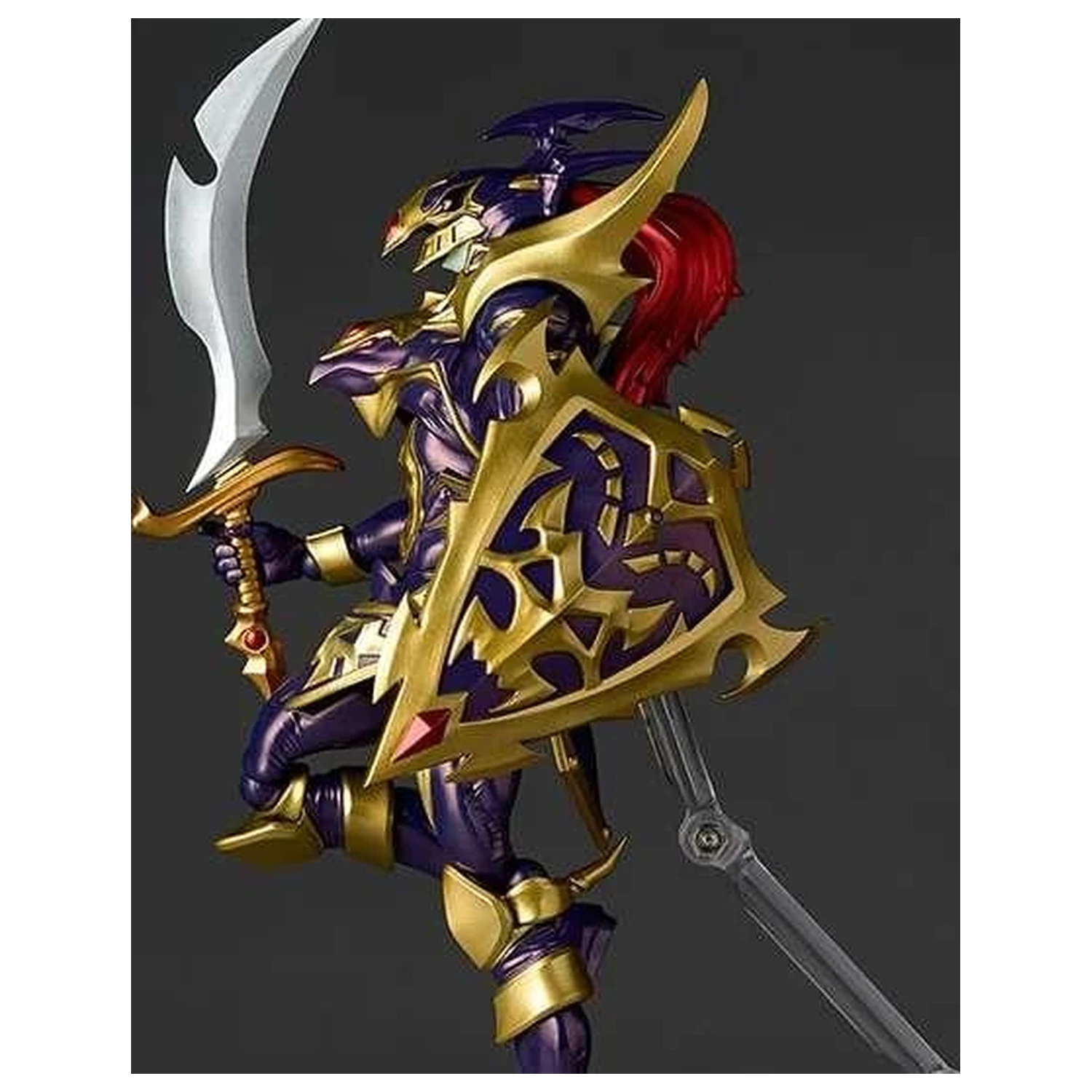 Yu-Gi-Oh! Black Luster Soldier figurina Revoltech 19cm poza produsului