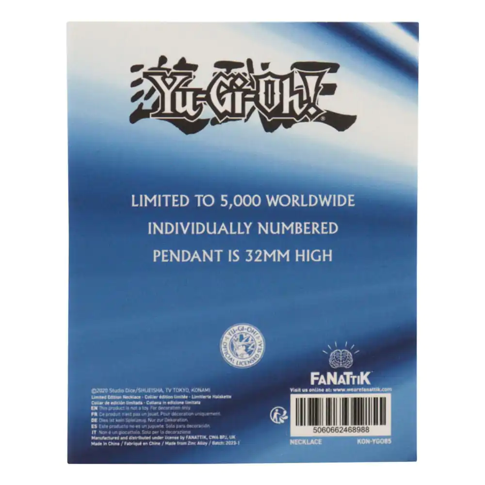 Yu-Gi-Oh! Colier Blue-Eyes White Dragon Ediție Limitată poza produsului