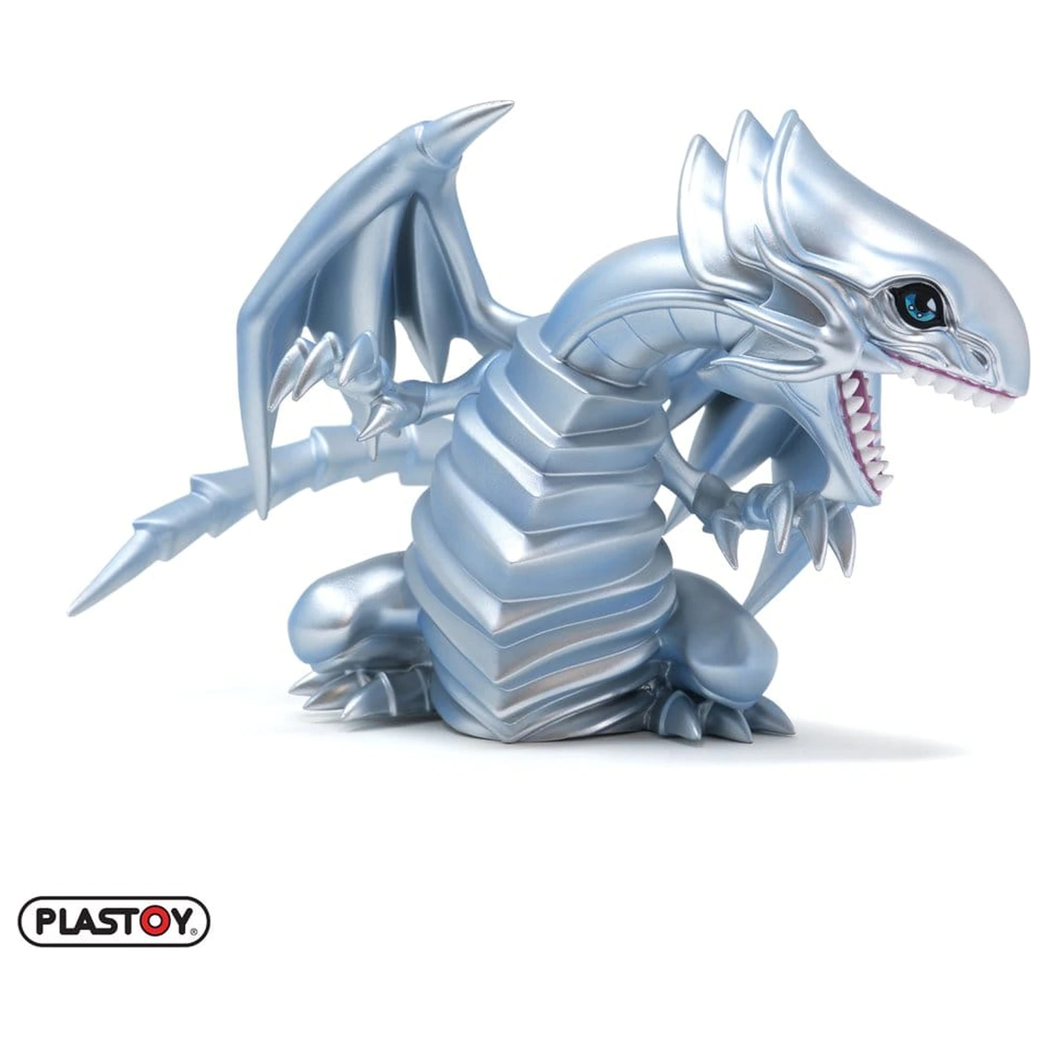 Yu-Gi-Oh: Pusculita Blue-Eyes White Dragon 16 cm poza produsului