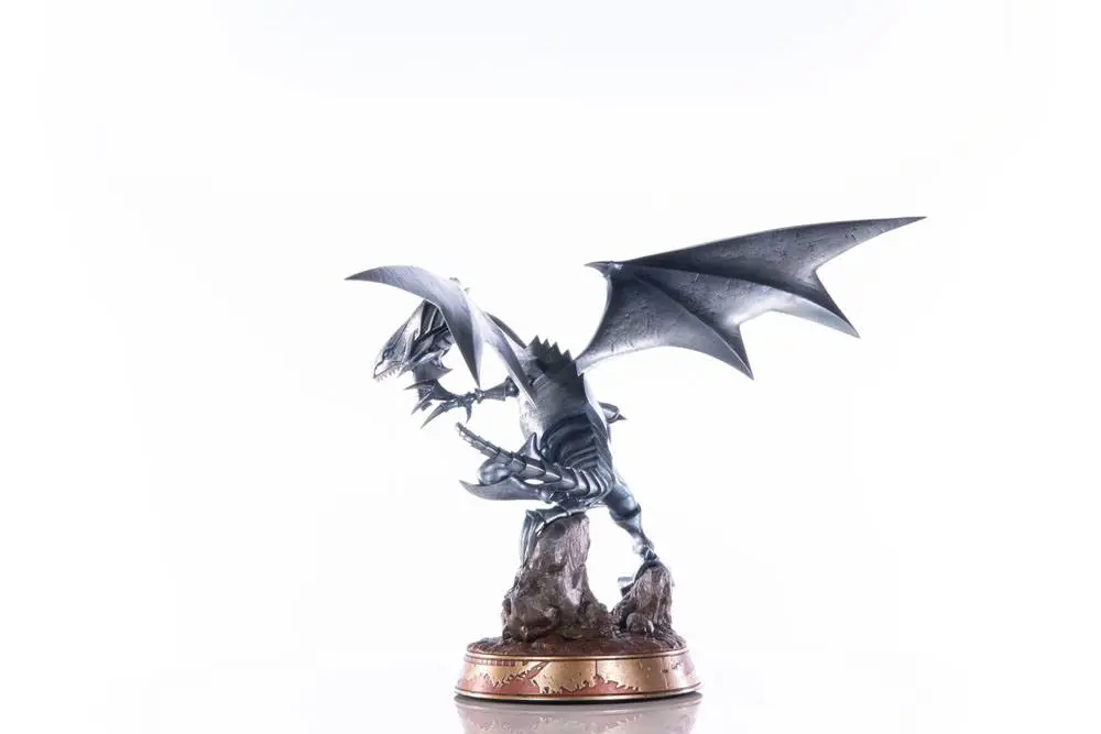 Yu-Gi-Oh! Statuie din PVC Blue-Eyes White Dragon Silver Edition 35 cm poza produsului