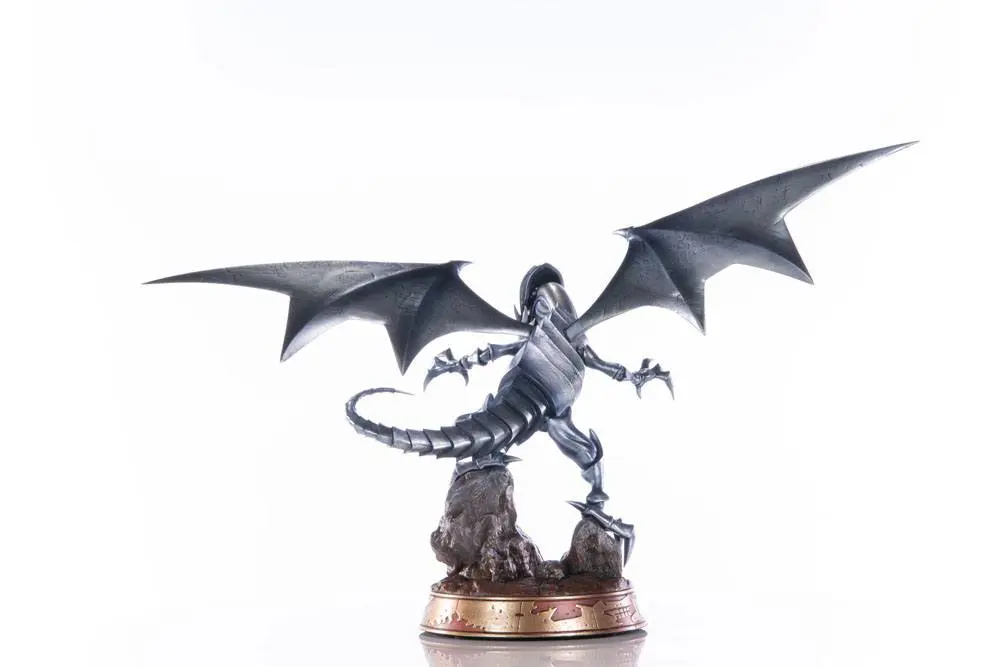 Yu-Gi-Oh! Statuie din PVC Blue-Eyes White Dragon Silver Edition 35 cm poza produsului