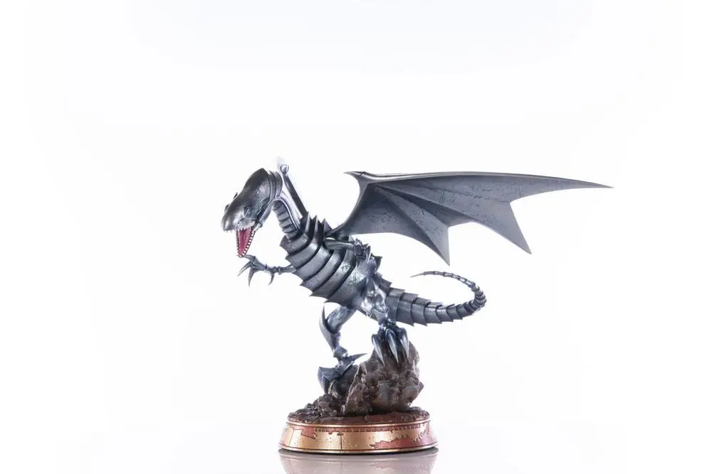 Yu-Gi-Oh! Statuie din PVC Blue-Eyes White Dragon Silver Edition 35 cm poza produsului