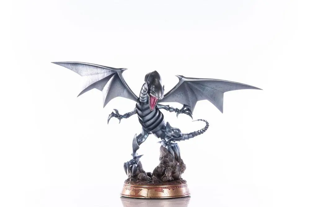 Yu-Gi-Oh! Statuie din PVC Blue-Eyes White Dragon Silver Edition 35 cm poza produsului