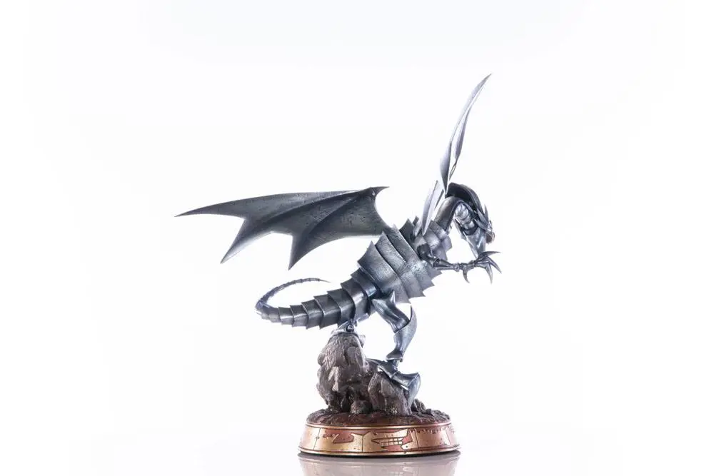 Yu-Gi-Oh! Statuie din PVC Blue-Eyes White Dragon Silver Edition 35 cm poza produsului