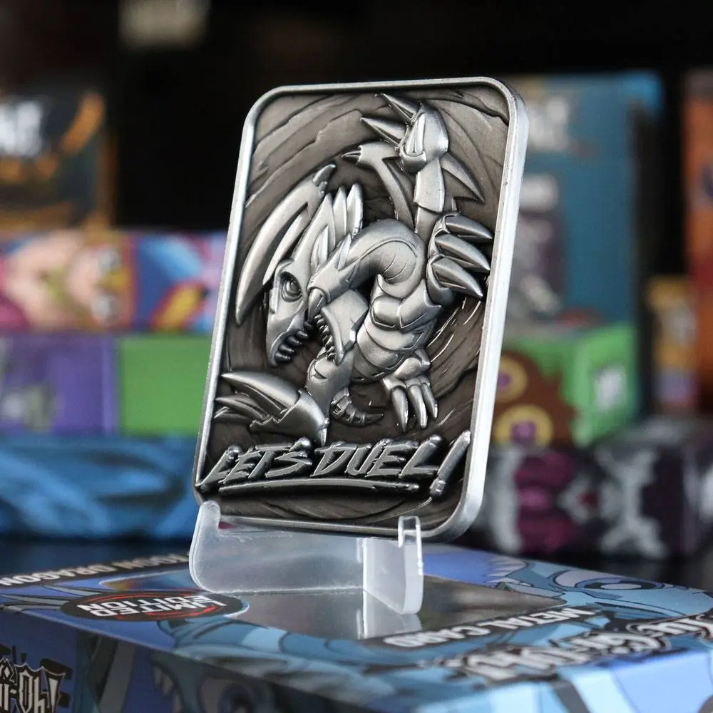 Yu-Gi-Oh! Replică Carte Blue Eyes Toon Dragon Limited Edition poza produsului