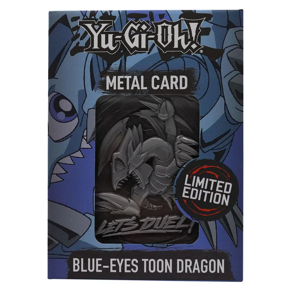 Yu-Gi-Oh! Replică Carte Blue Eyes Toon Dragon Limited Edition poza produsului