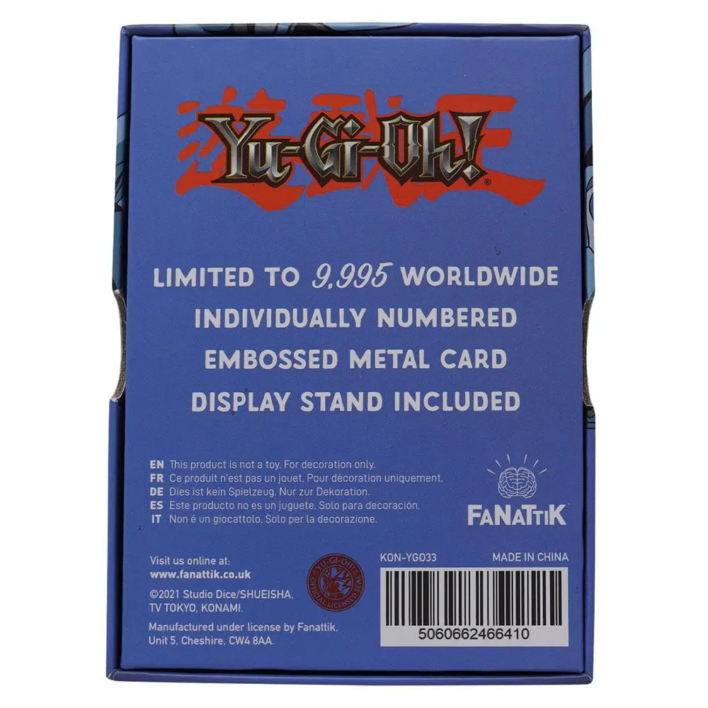 Yu-Gi-Oh! Replică Carte Blue Eyes Toon Dragon Limited Edition poza produsului