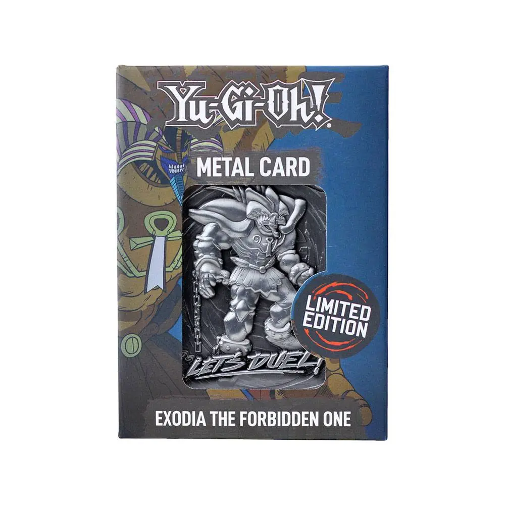 Yu-Gi-Oh! Replică Card Exodia The Forbidden One ediție limitată poza produsului