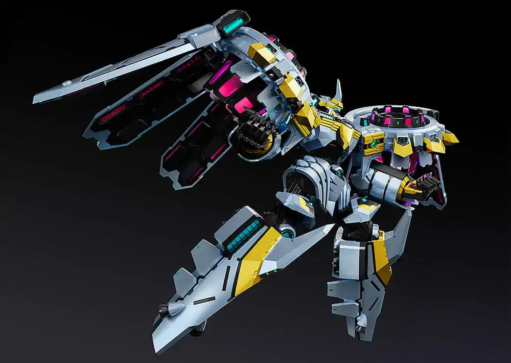 Yu-Gi-Oh! Card Game Monster 1/24 Seturi de modele din plastic PLAMAX Divine Arsenal AA-ZEUS Sky Thunder 19 cm poza produsului