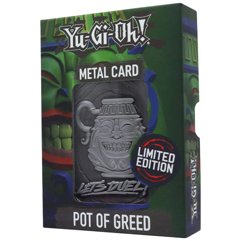 Yu-Gi-Oh! Replică Card Pot of Greed Ediție Limitată poza produsului