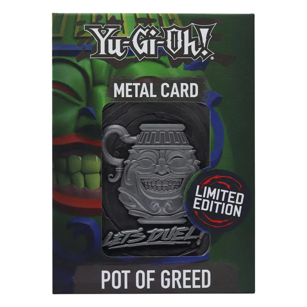 Yu-Gi-Oh! Replică Card Pot of Greed Ediție Limitată poza produsului