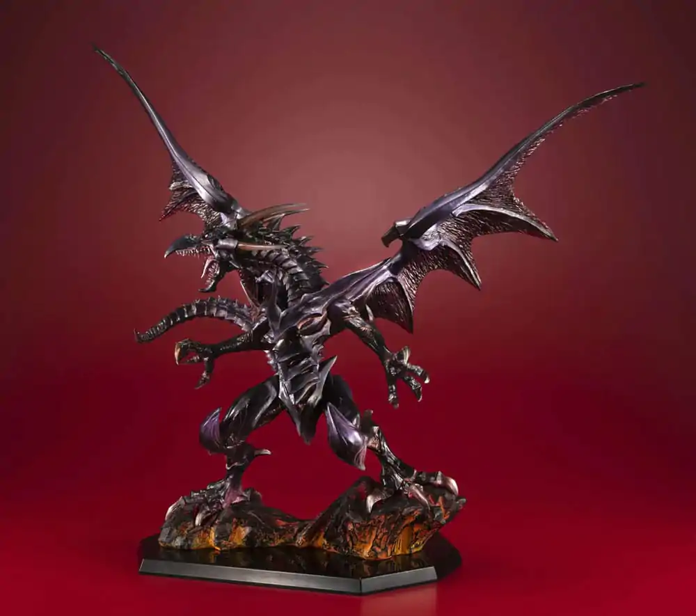 Yu-Gi-Oh! Duel Monsters Art Works Monsters Statuie PVC Red-eyes Black Dragon Holographic Edition 32 cm poza produsului