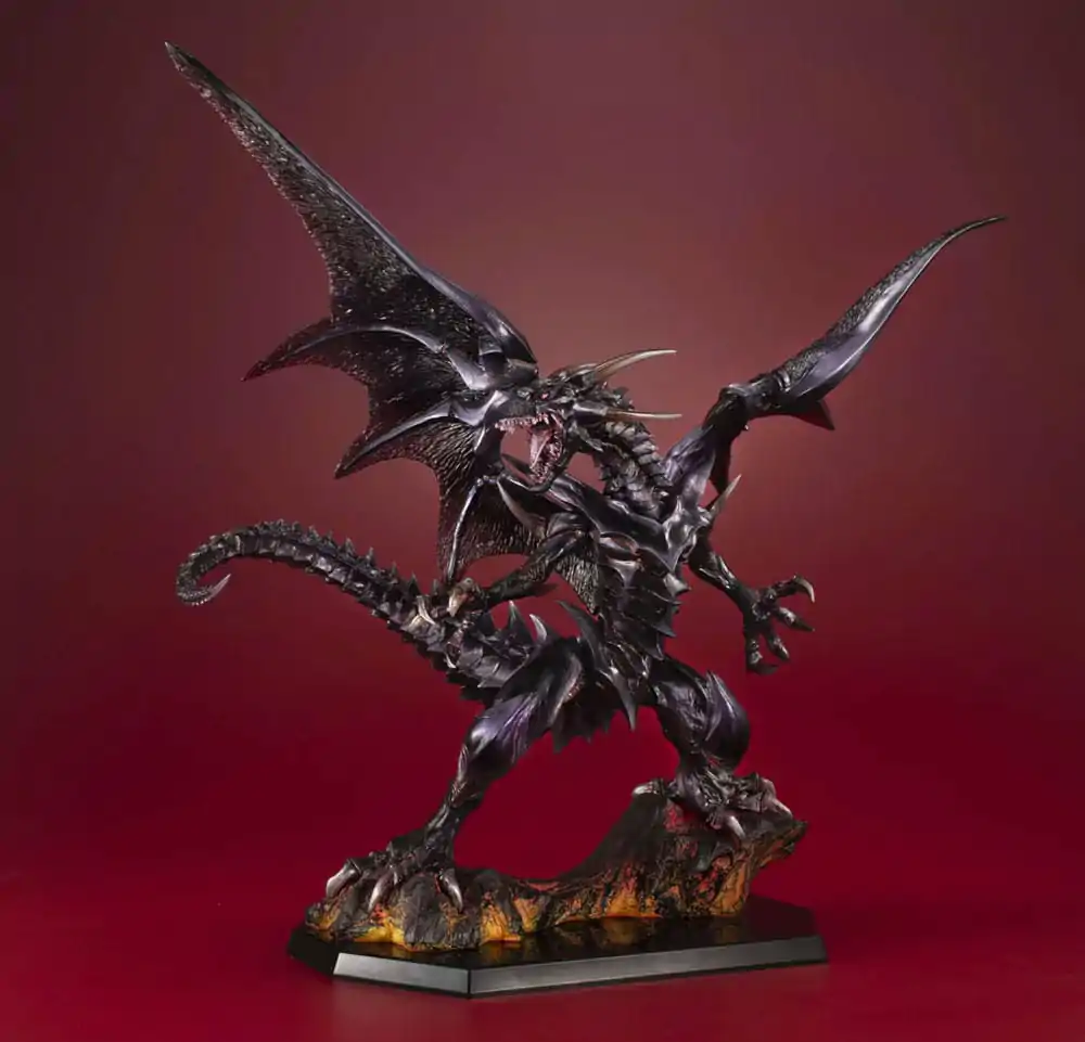 Yu-Gi-Oh! Duel Monsters Art Works Monsters Statuie PVC Red-eyes Black Dragon Holographic Edition 32 cm poza produsului