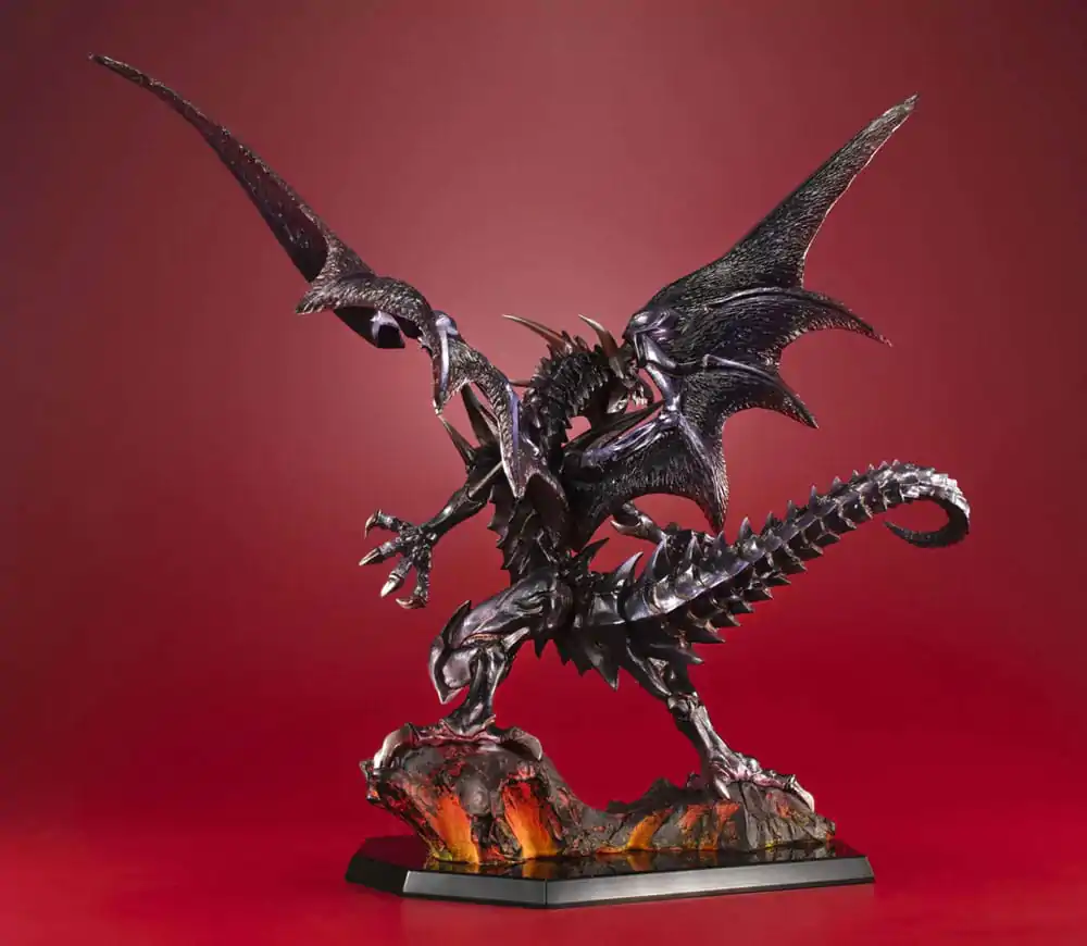 Yu-Gi-Oh! Duel Monsters Art Works Monsters Statuie PVC Red-eyes Black Dragon Holographic Edition 32 cm poza produsului