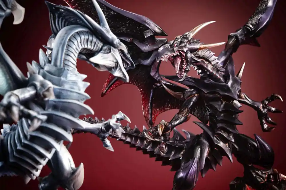 Yu-Gi-Oh! Duel Monsters Art Works Monsters Statuie PVC Red-eyes Black Dragon Holographic Edition 32 cm poza produsului
