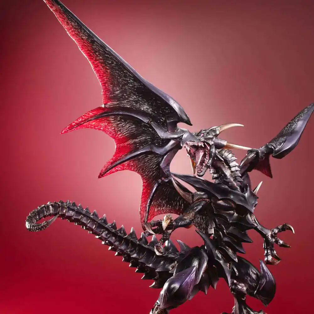 Yu-Gi-Oh! Duel Monsters Art Works Monsters Statuie PVC Red-eyes Black Dragon Holographic Edition 32 cm poza produsului