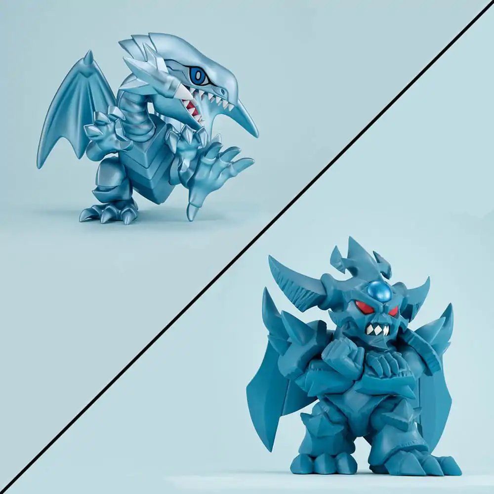 Yu-Gi-Oh! Duel Monsters Megatoon statuie PVC Blue Eyes White Dragon & Obelisk the Tormentor (cu cadou) poza produsului