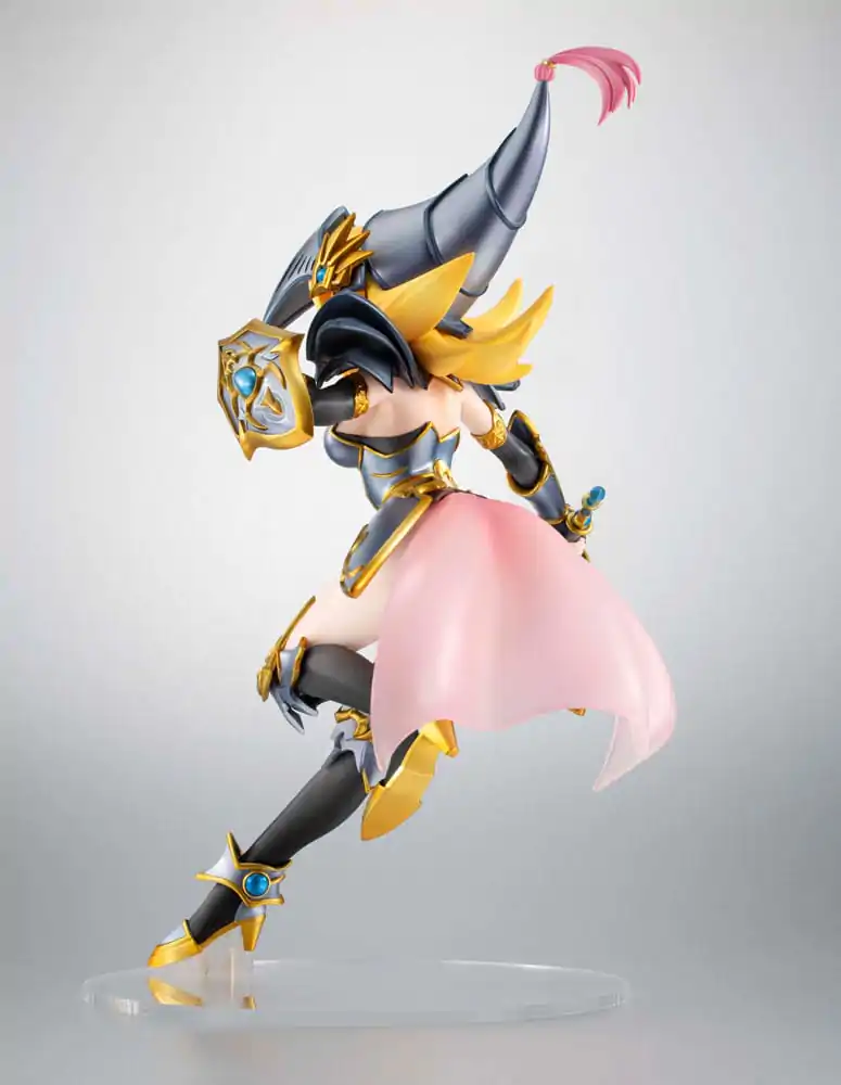 Yu-Gi-Oh! Duel Monsters Monsters Chronicle Art Works Statuie din PVC Dark Magician Girl the Dragon Knight 22 cm poza produsului