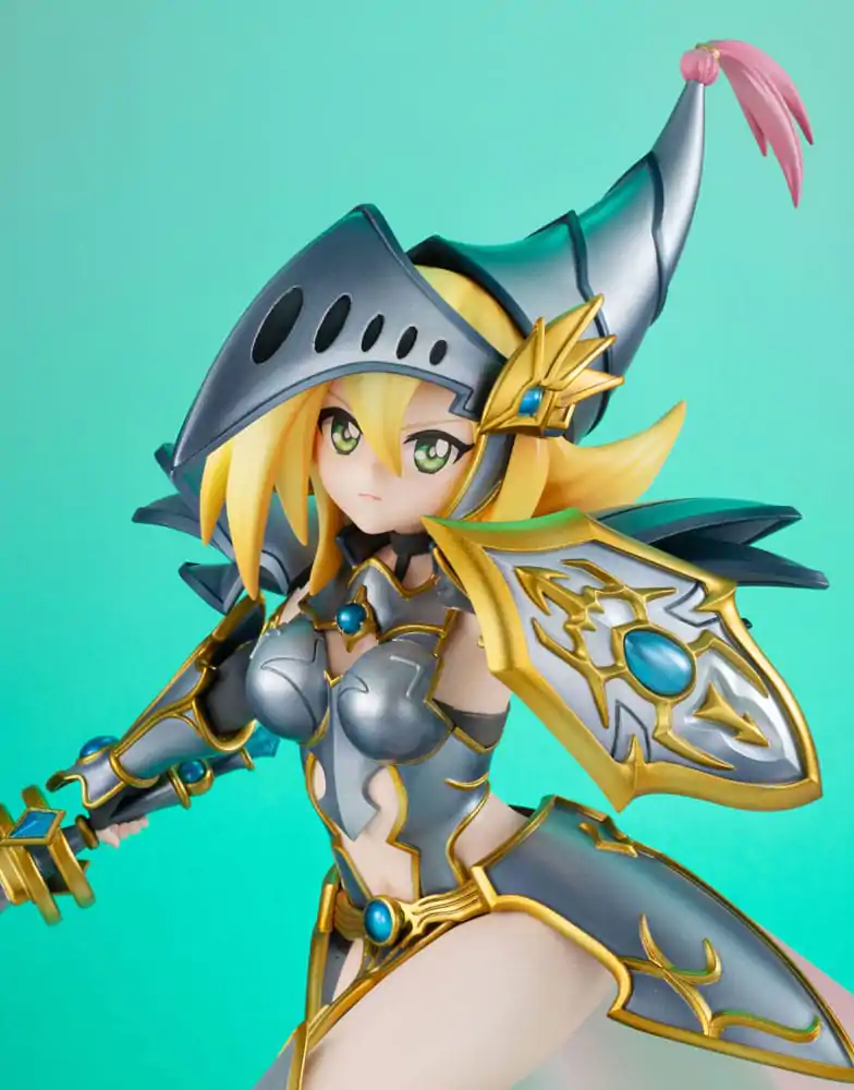 Yu-Gi-Oh! Duel Monsters Monsters Chronicle Art Works Statuie din PVC Dark Magician Girl the Dragon Knight 22 cm poza produsului