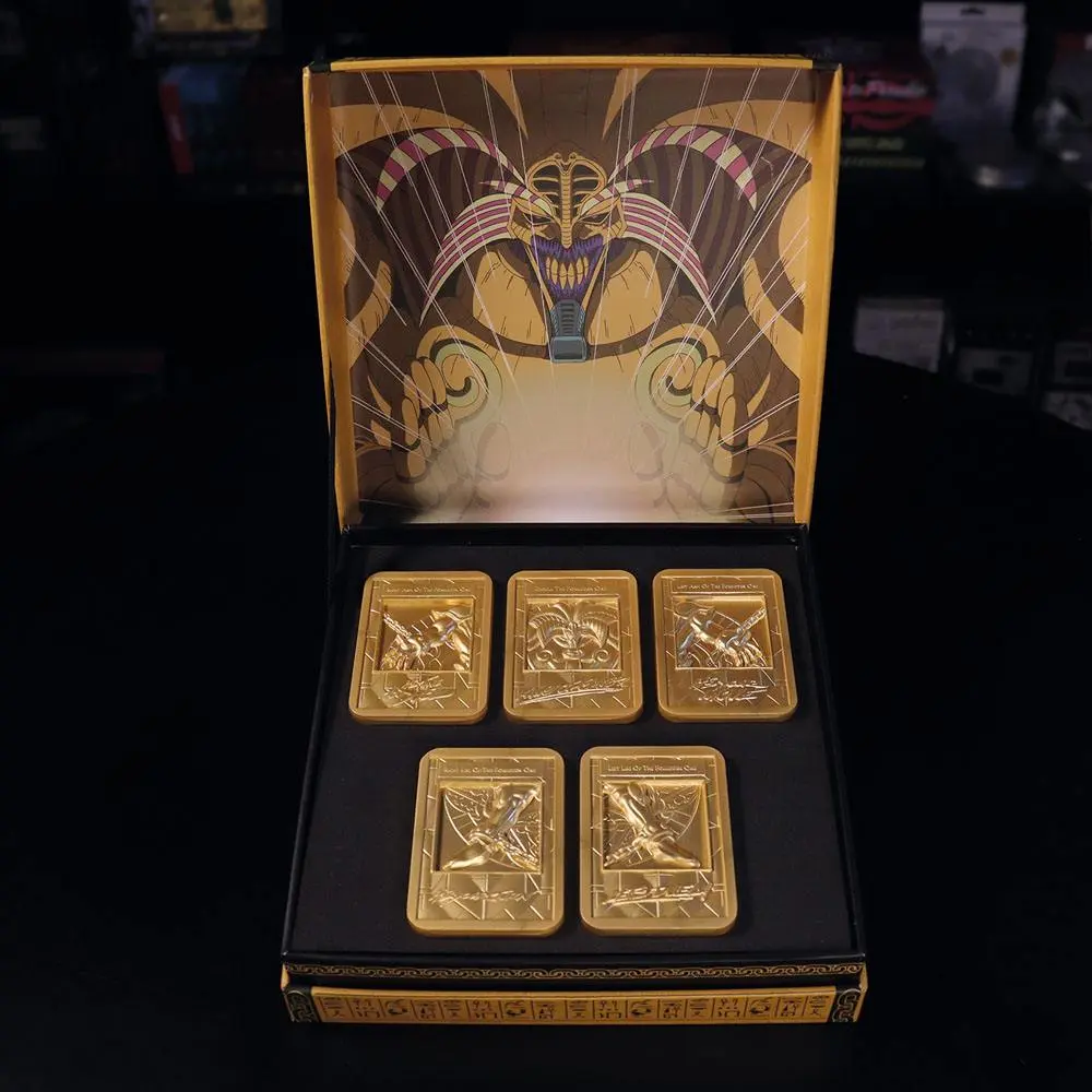 Yu-Gi-Oh! Exodia the Forbidden One Set lingouri (placat cu aur) poza produsului