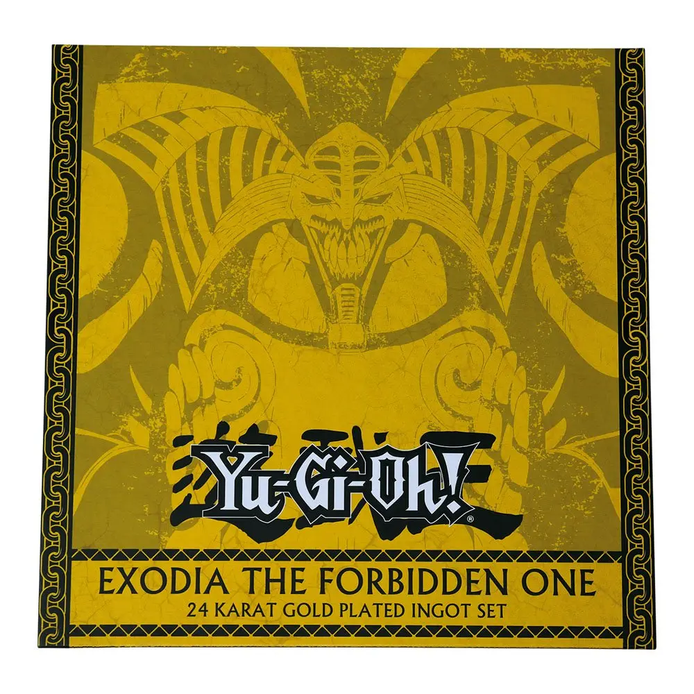 Yu-Gi-Oh! Exodia the Forbidden One Set lingouri (placat cu aur) poza produsului