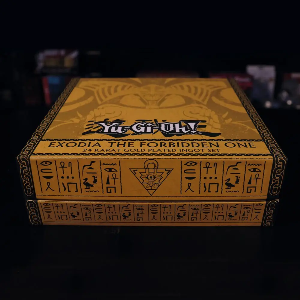 Yu-Gi-Oh! Exodia the Forbidden One Set lingouri (placat cu aur) poza produsului