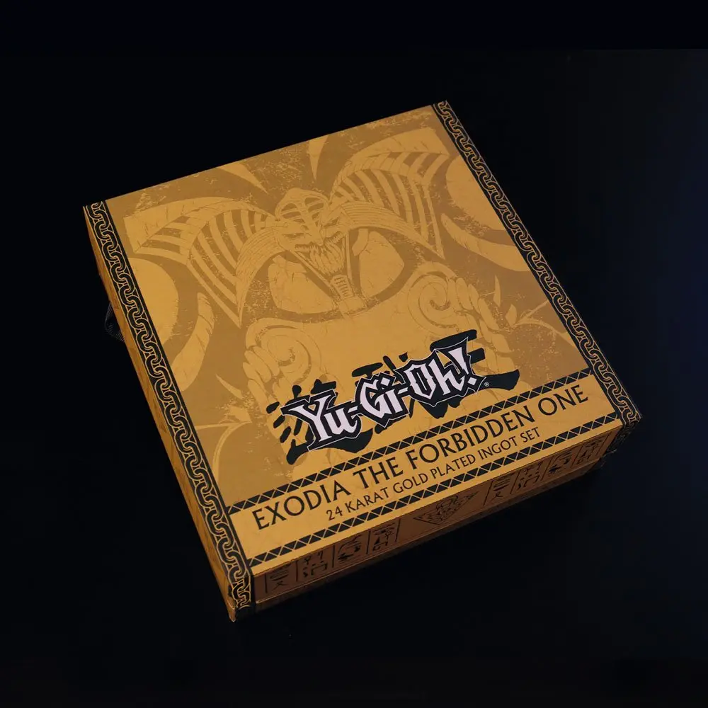Yu-Gi-Oh! Exodia the Forbidden One Set lingouri (placat cu aur) poza produsului