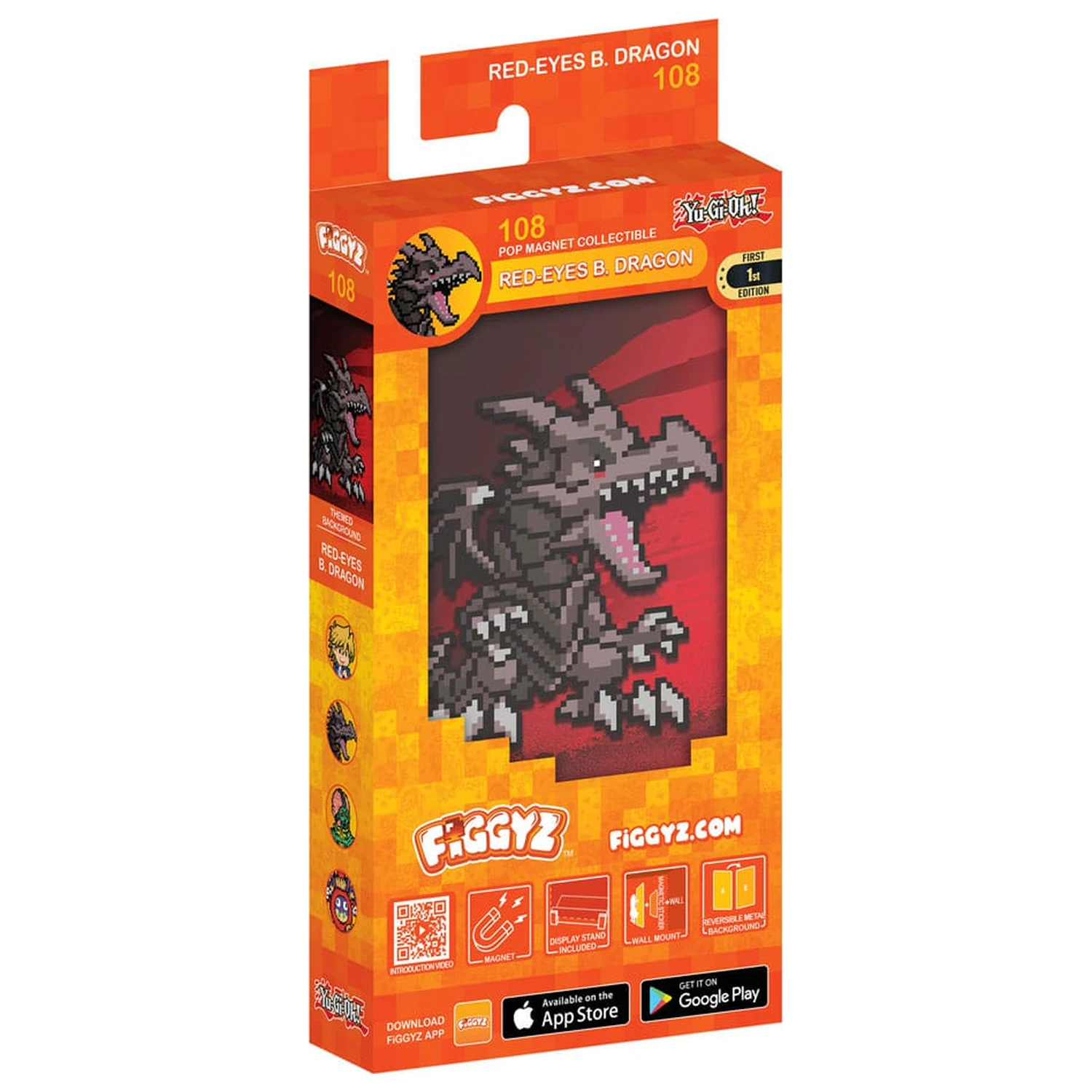 Yu-Gi-Oh! FiGGYZ Magnet Colectionabil Red-Eyes B. Dragon 11 cm poza produsului