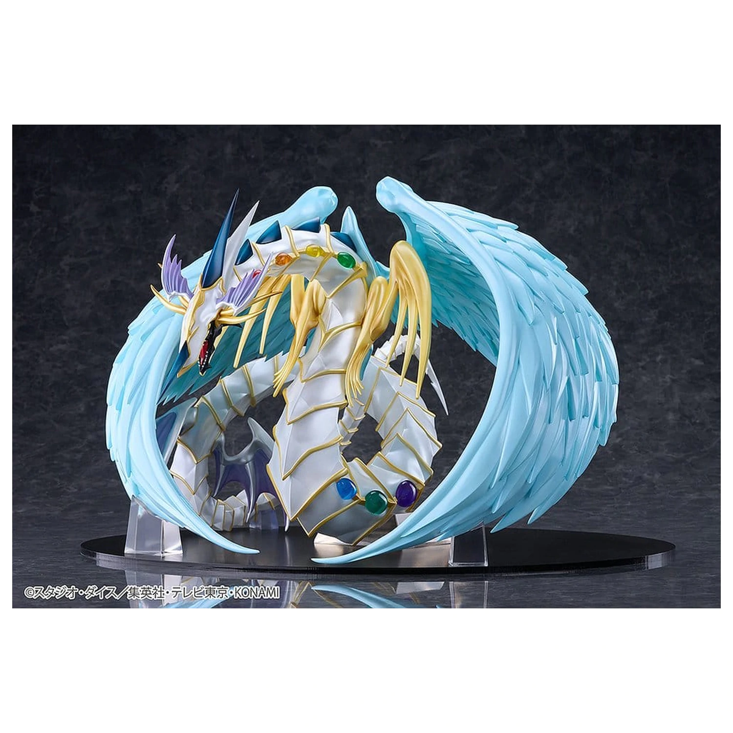Yu-Gi-Oh! GX Figurina PVC Rainbow Dragon 28 cm poza produsului