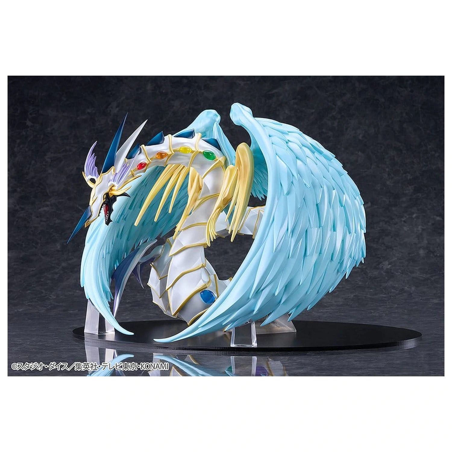 Yu-Gi-Oh! GX Figurina PVC Rainbow Dragon 28 cm poza produsului