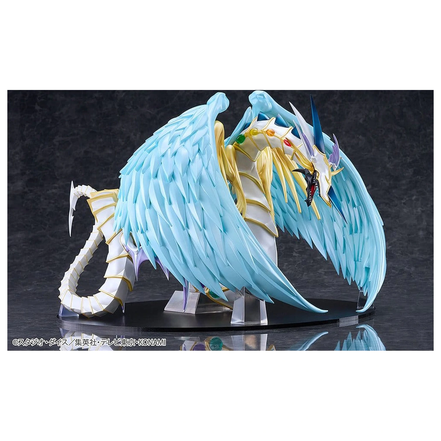 Yu-Gi-Oh! GX Figurina PVC Rainbow Dragon 28 cm poza produsului