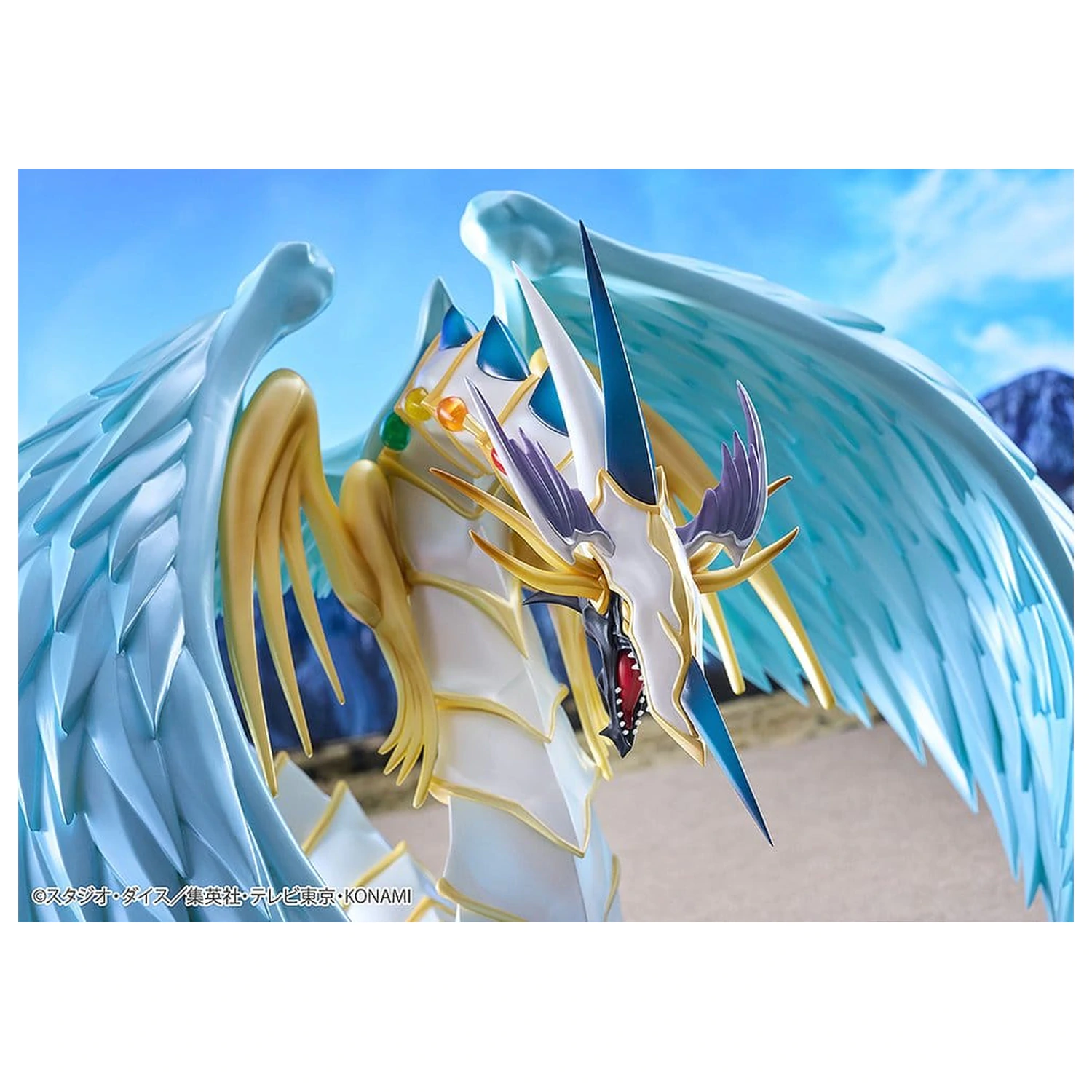 Yu-Gi-Oh! GX Figurina PVC Rainbow Dragon 28 cm poza produsului