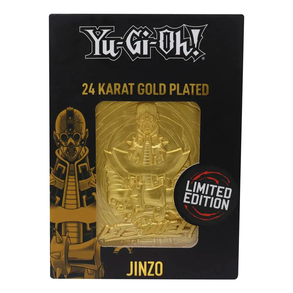 Yu-Gi-Oh! Ingot Jinzo ediție limitată (placată cu aur) poza produsului