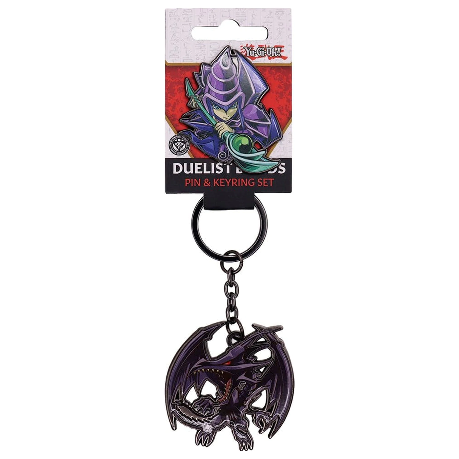 Set de insigna pin si breloc Yu-Gi-Oh! poza produsului