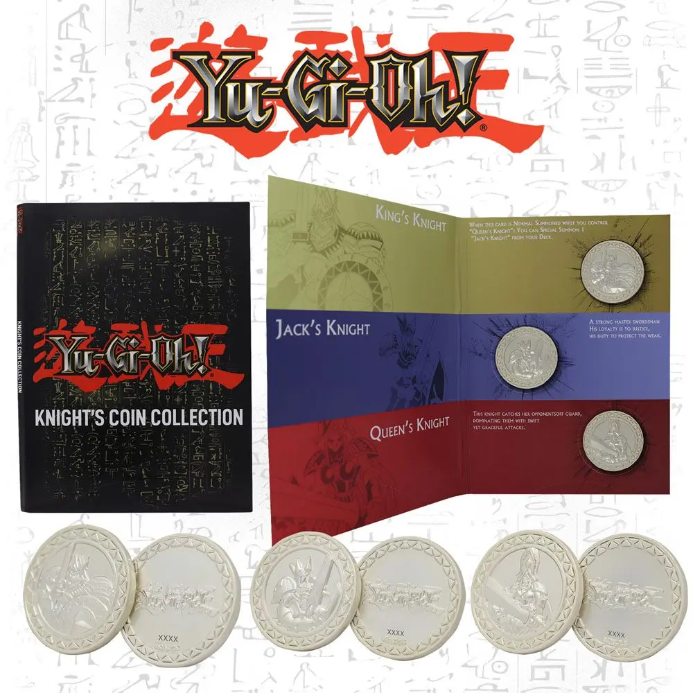 Set 3 Monede de Colectie Yu-Gi-Oh! Knights poza produsului