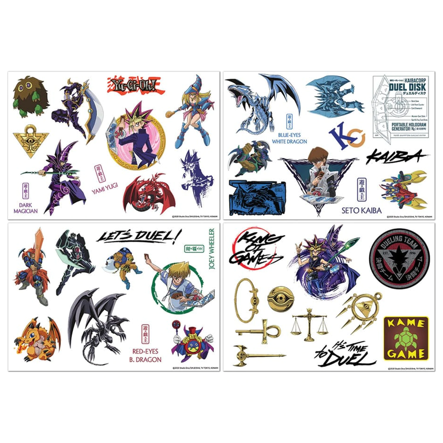 Yu-Gi-Oh! Pachet autocolante Tech poza produsului