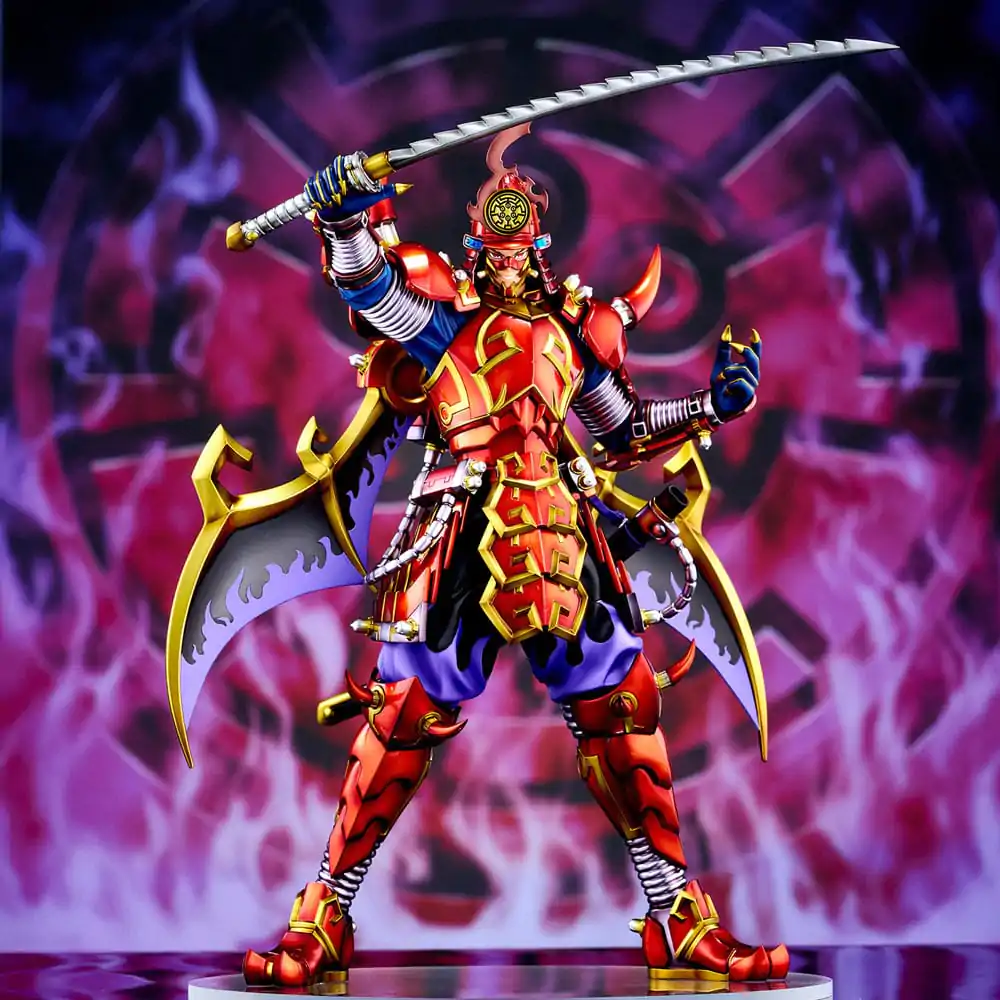 Yu-Gi-Oh! Statuie colecție figurine monstru PVC Legendarul Șase Samurai Shi En 35 cm poza produsului