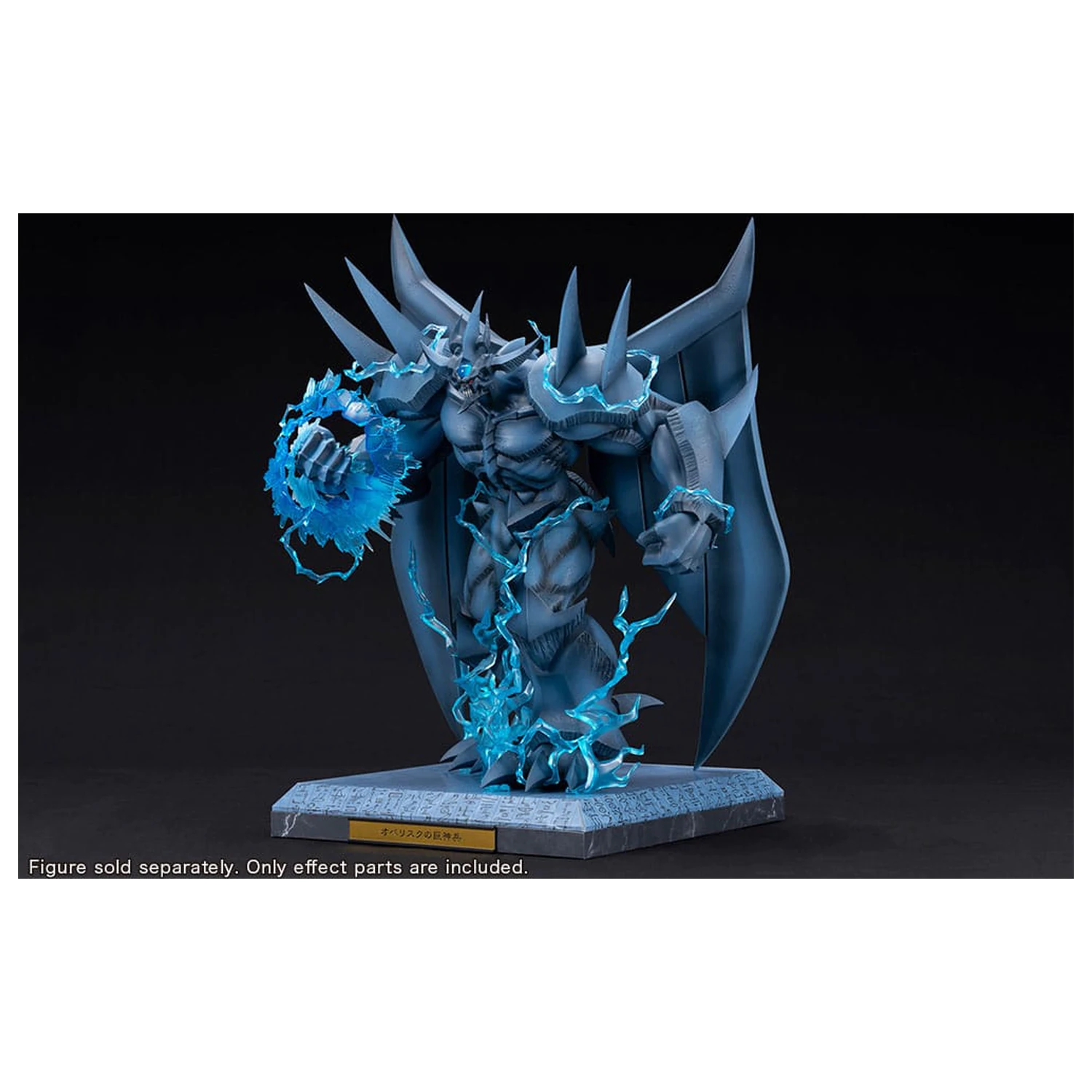 Yu-Gi-Oh! PVC Statue Accessories Obelisk the Tormentor Egyptian God Expansion Parts Set poza produsului