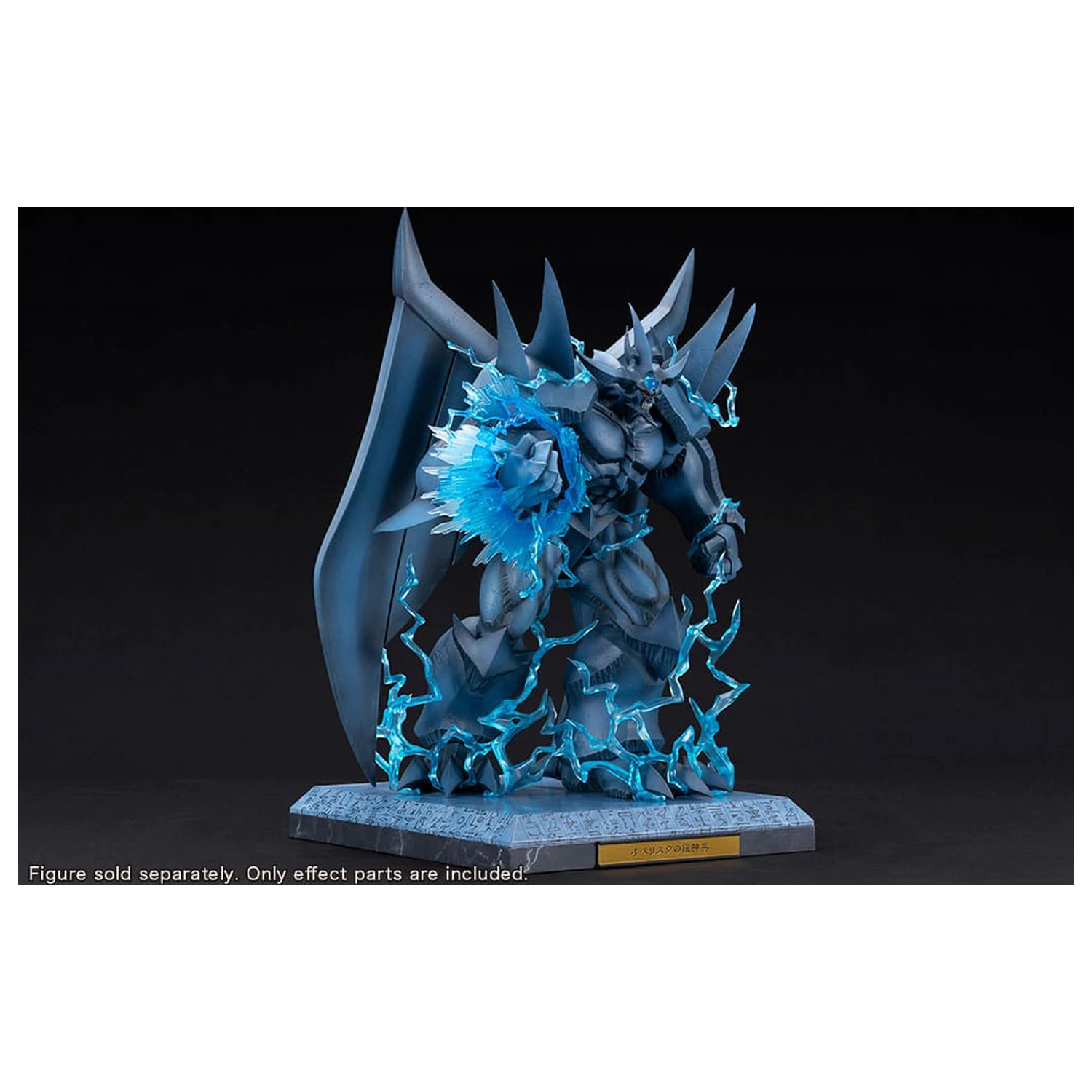 Yu-Gi-Oh! PVC Statue Accessories Obelisk the Tormentor Egyptian God Expansion Parts Set poza produsului