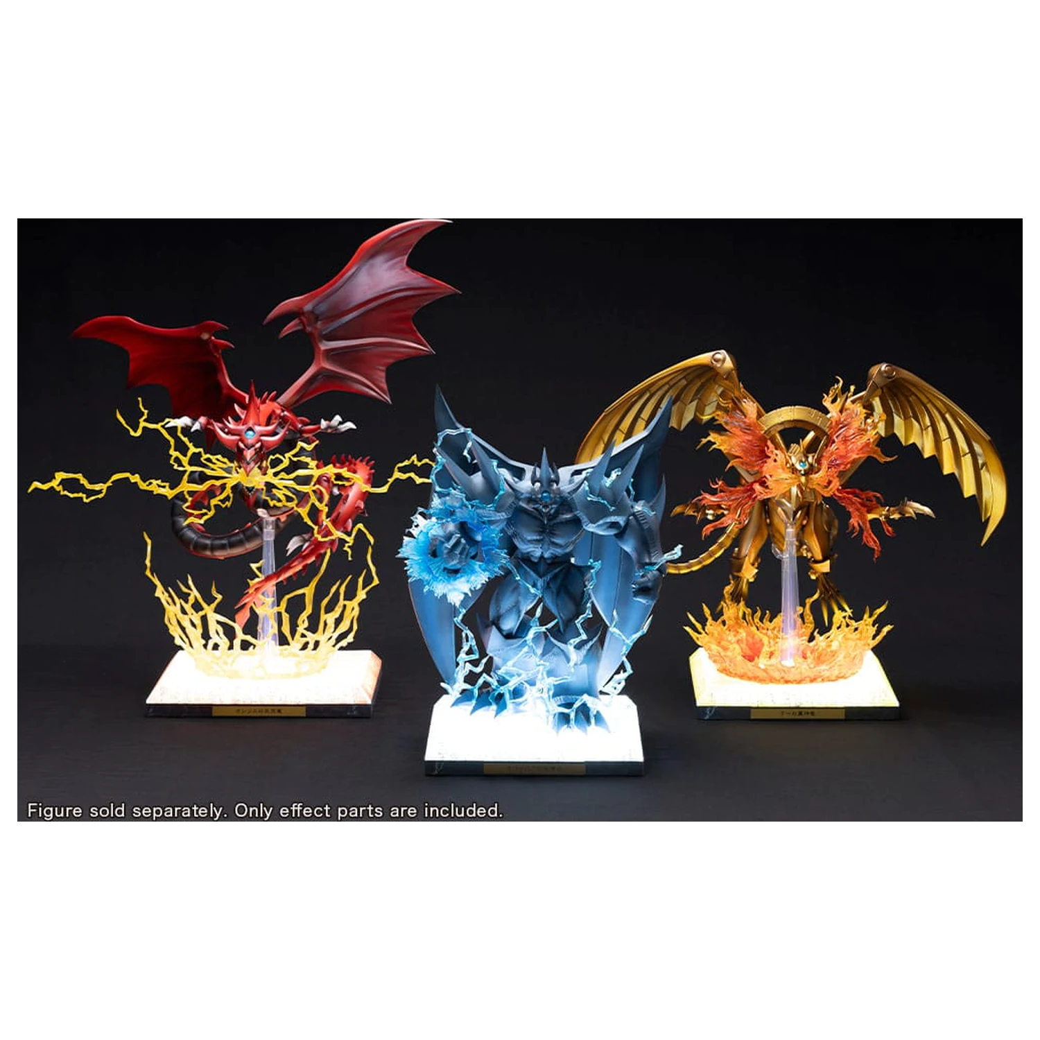 Yu-Gi-Oh! PVC Statue Accessories Obelisk the Tormentor Egyptian God Expansion Parts Set poza produsului