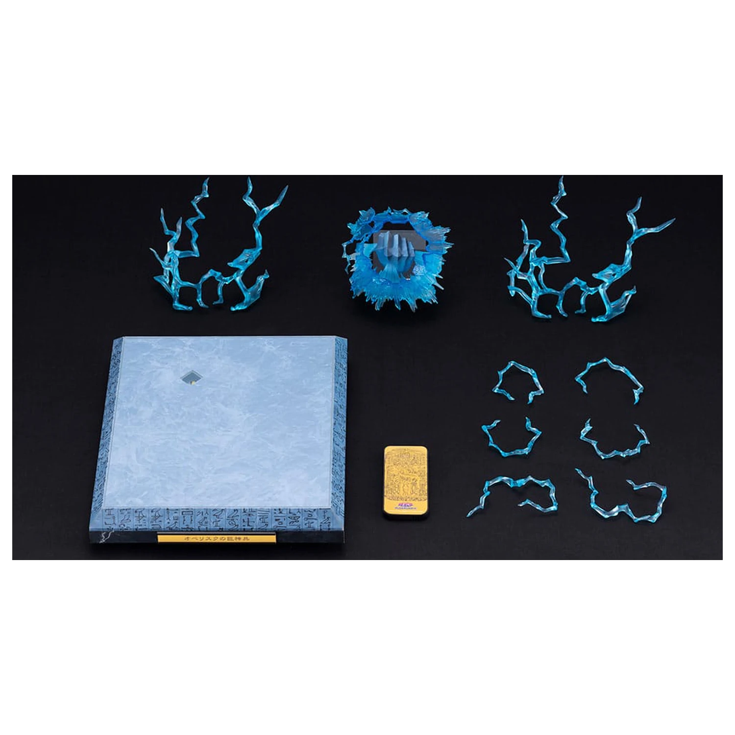 Yu-Gi-Oh! PVC Statue Accessories Obelisk the Tormentor Egyptian God Expansion Parts Set poza produsului