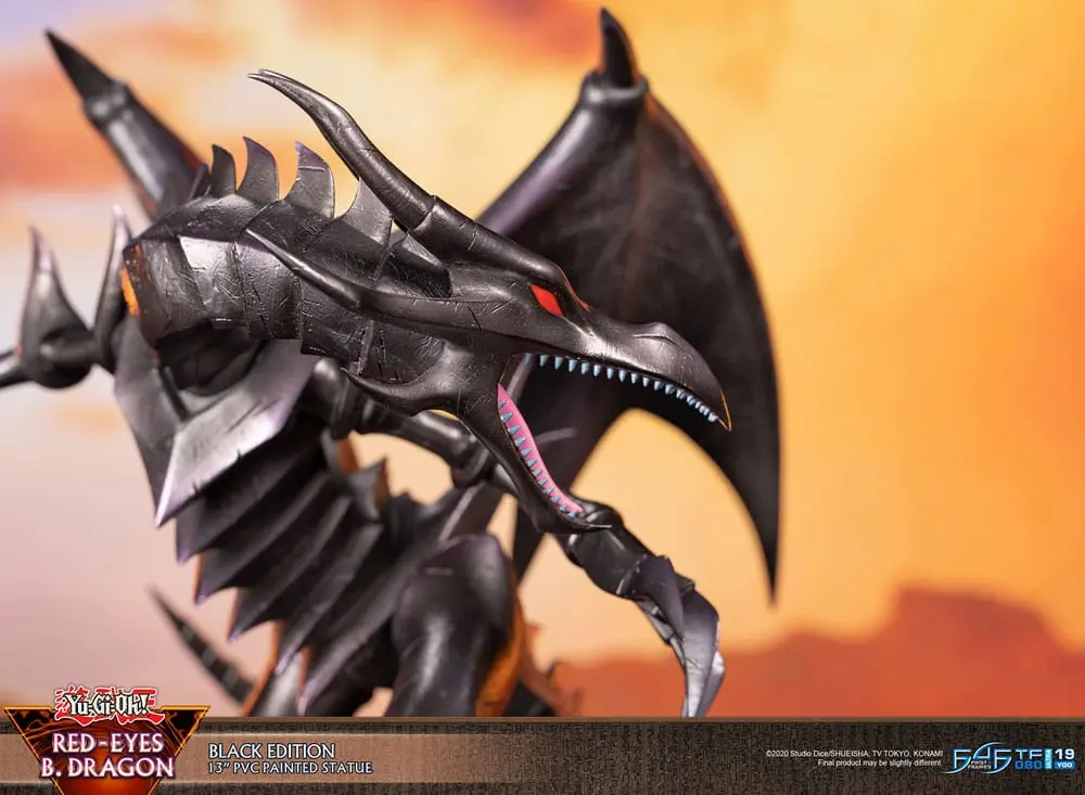 Yu-Gi-Oh! Statuie PVC Red-Eyes B. Dragon Culoare Negru 33 cm poza produsului