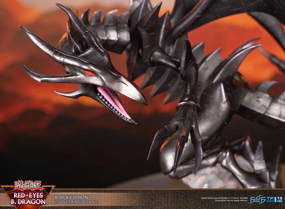 Yu-Gi-Oh! Statuie PVC Red-Eyes B. Dragon Culoare Negru 33 cm poza produsului