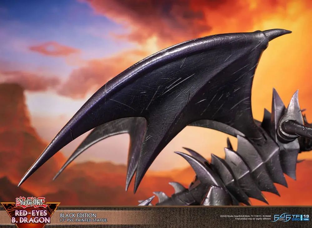 Yu-Gi-Oh! Statuie PVC Red-Eyes B. Dragon Culoare Negru 33 cm poza produsului