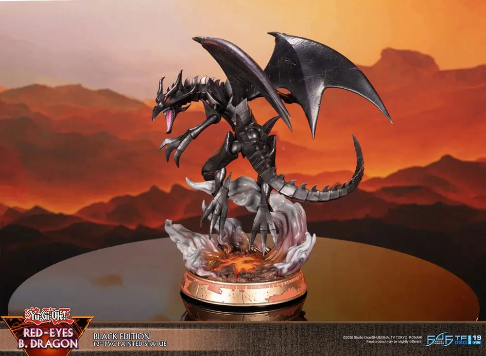 Yu-Gi-Oh! Statuie PVC Red-Eyes B. Dragon Culoare Negru 33 cm poza produsului