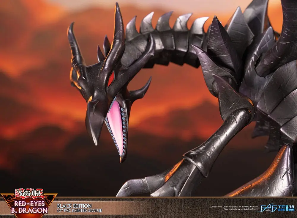 Yu-Gi-Oh! Statuie PVC Red-Eyes B. Dragon Culoare Negru 33 cm poza produsului