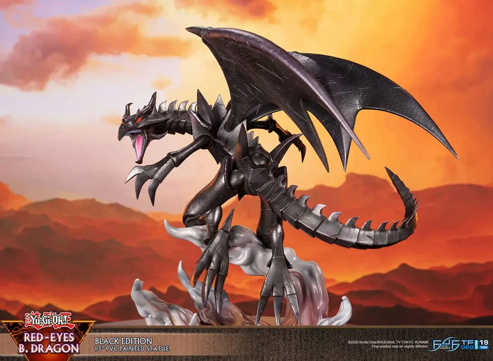 Yu-Gi-Oh! Statuie PVC Red-Eyes B. Dragon Culoare Negru 33 cm poza produsului