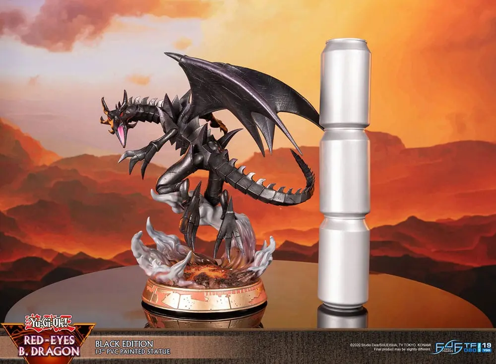 Yu-Gi-Oh! Statuie PVC Red-Eyes B. Dragon Culoare Negru 33 cm poza produsului