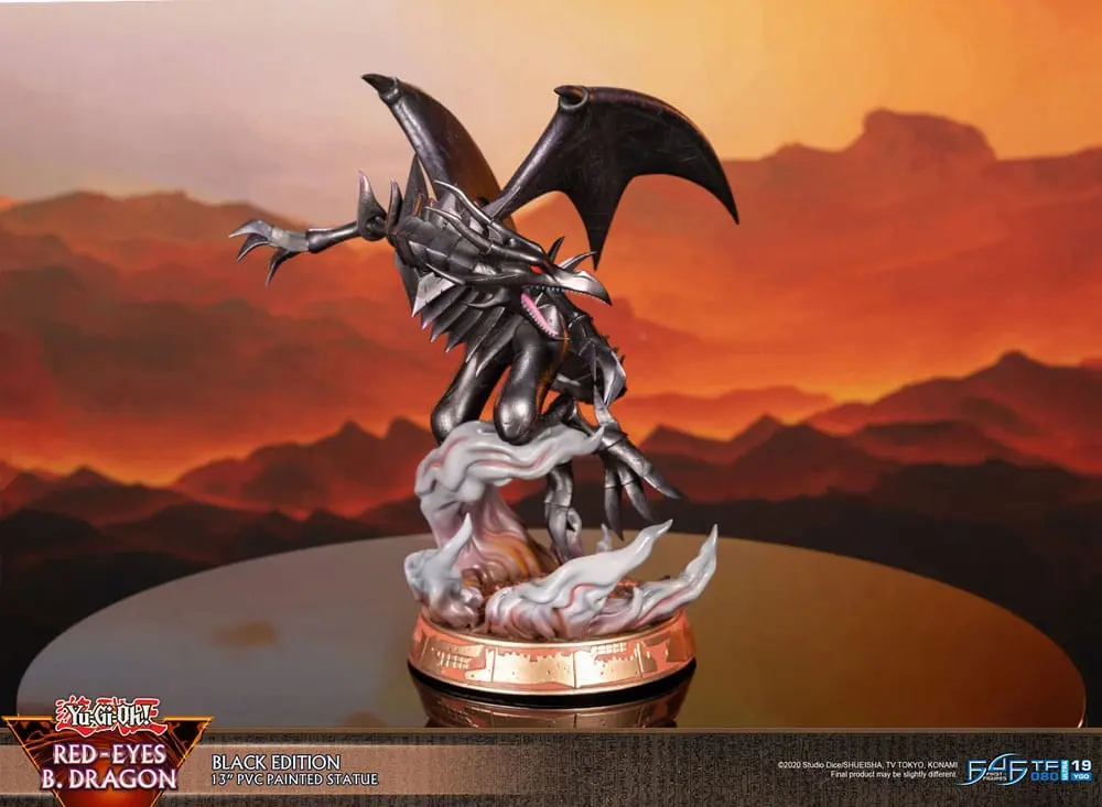 Yu-Gi-Oh! Statuie PVC Red-Eyes B. Dragon Culoare Negru 33 cm poza produsului
