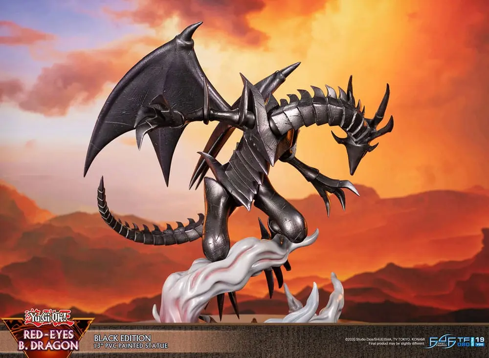 Yu-Gi-Oh! Statuie PVC Red-Eyes B. Dragon Culoare Negru 33 cm poza produsului